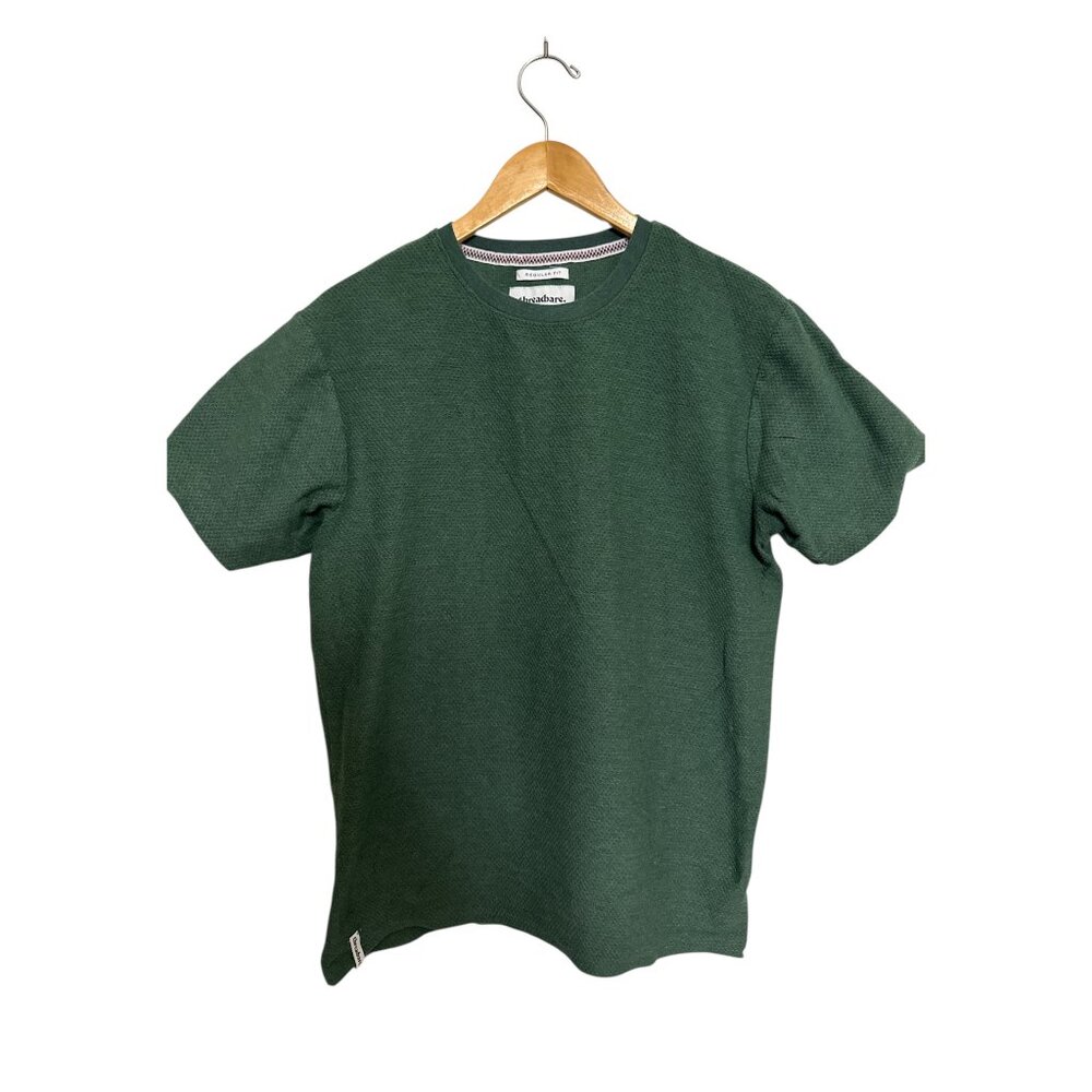 Threadbare Green Textured Tee